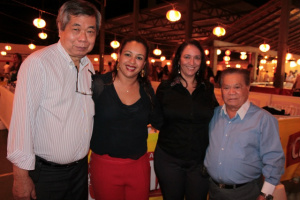 Autoridades participam da abertura do Bom Odori