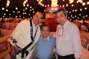 Autoridades participam da abertura do Bom Odori