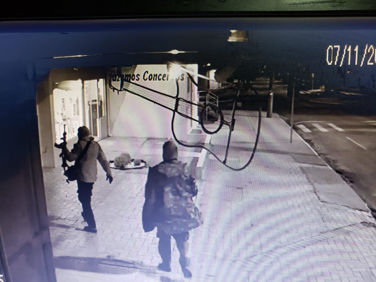 Paramento militar e modus operandi sugerem ação do Novo Cangaço. Foto: Reprodução