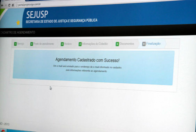 Governo inicia emissão de RG por agendamento on-line no interior O diretor do Instituto de Identificação lembra que o agendamento eletrônico foi implantado em Campo Grande em outubro do ano passado (Foto: Reprodução/ Noticias MS)