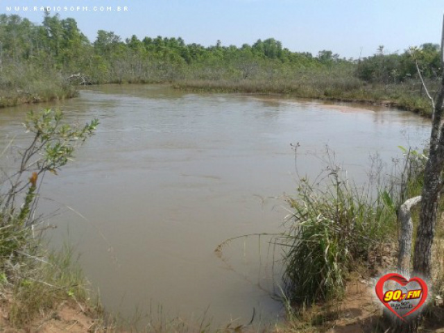 Local onde os irmãos se afogaram (Foto: Divulgação Ascom/PC)

