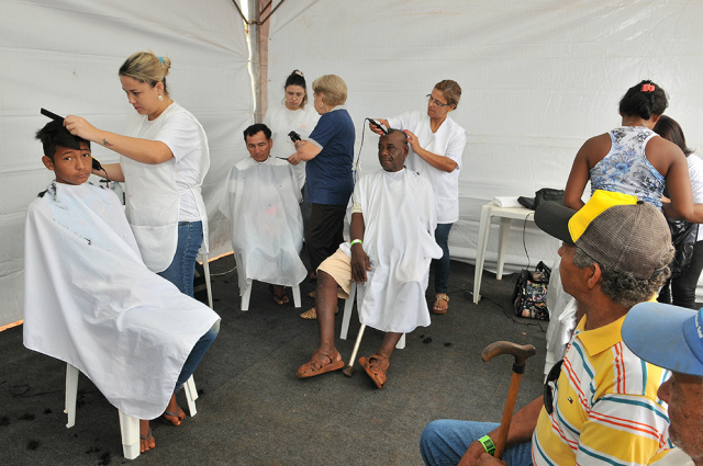 Serviços nas áreas de saúde, educação, cidadania e cultura e cursos de qualificação profissional do Sesi e Senai (Foto:Assessoria)