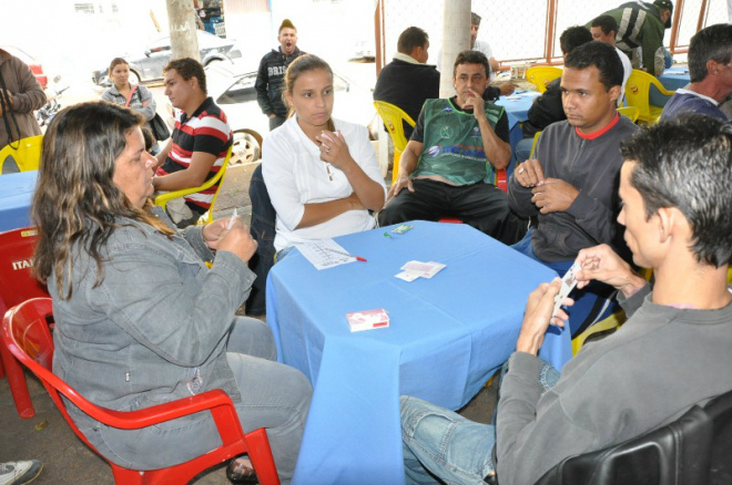 A final do campeonato aconteceu no Bar do Márcio. Foto: Assessoria