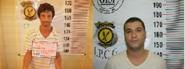 Internos condenados e cumprindo progressão de pena “somem” de instituição penal em Três Lagoas Procurados: (Esquerda) Jairo Campos de Souza, (Direita) Leandro Oliveira Brito