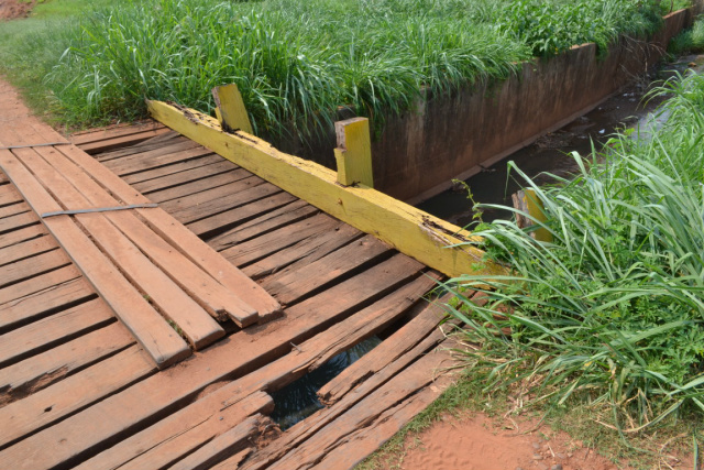 Ponte deteriorada do bairro jardim brasília, deputado Angelo Guerreiro pede melhorias urgente no bairro (Foto:Assessoria)