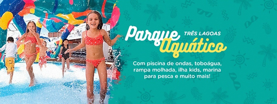 MP intima empresário do Parque Aquático a apresentar licenças ambientais e documentos que comprovem a regularidade da obra Peça publicitária anuncia Parque Aquático em Três Lagoas: poder público afirma que ainda não existe documentação do empreendimento. Foto: Reprodução