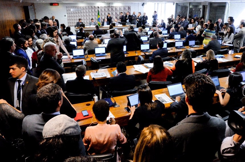 Comissão de Assuntos Econômicos deve votar na terça-feira relatório sobre a reforma trabalhista
Edilson Rodrigues/Agência Senado