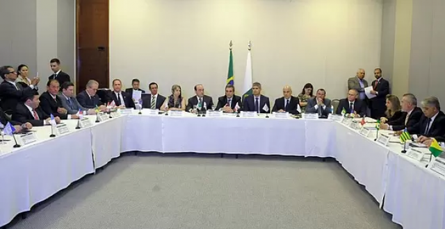O encontro foi realizado durante a reunião ordinária do Colégio Nacional de Secretários de Segurança Pública (Foto: Divulgação)