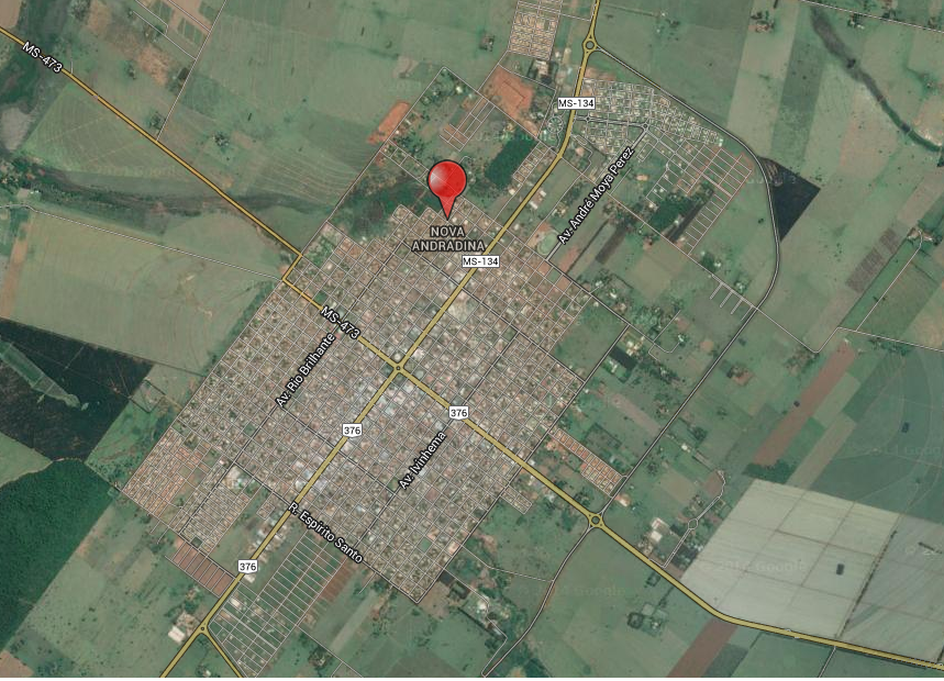 Mulher tem motoneta roubada em Nova Andradina O veículo já foi recuperado pela Polícia (Foto: Google)