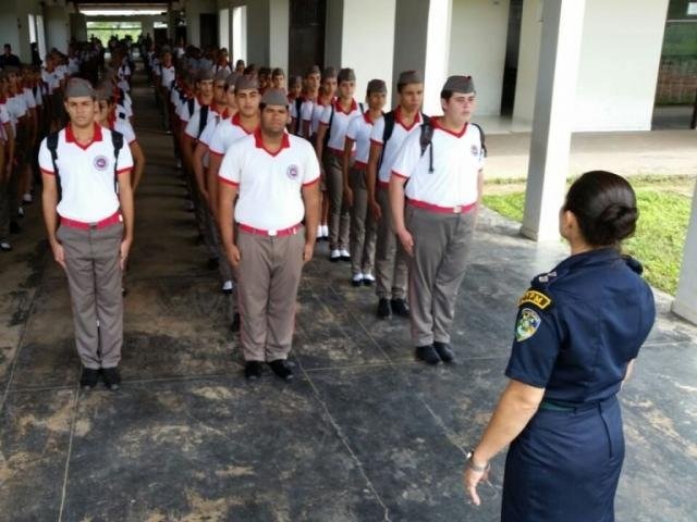 Colégio da PM sai do papel e será instalado em 2 cidades de MS Na imagem, Colégio Tiradentes da Polícia Militar de Porto Velho. Foto/Divulgação