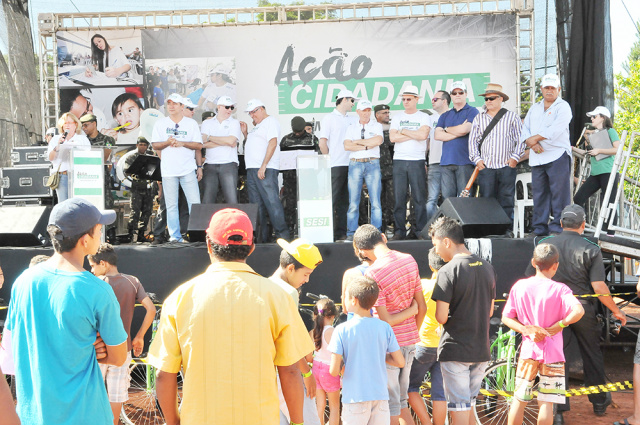 Ação Cidadania atrai 1,5 mil pessoas e faz 6,6 mil atendimentos na região do Noroeste Nesta 5ª edição Ação Cidadania contou com o apoio de 20 parceiros (Foto:Assessoria)