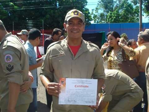 Bombeiro e sogra mortos em acidente serão enterrados às 13h em Três Lagoas Luiz Antônio era sargento e atuava nos Bombeiros há quase 20 anos. (Foto: Divulgação).