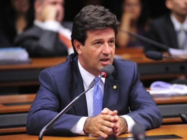 Deputado federal, Luiz Henrique Mandetta, durante sessão em Brasília (Foto: Luis Macedo/Câmara dos Deputados)
