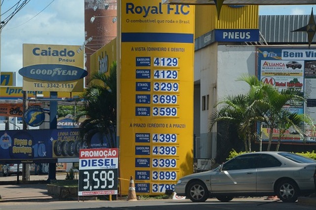 Base de cálculo do ICMS dos combustíveis aumenta Majoração da pauta fiscal segue a tendência de preços praticada nos postos de MSMajoração da pauta fiscal segue a tendência de preços praticada nos postos de MS - Foto: Bruno Henrique / Correio do Estado