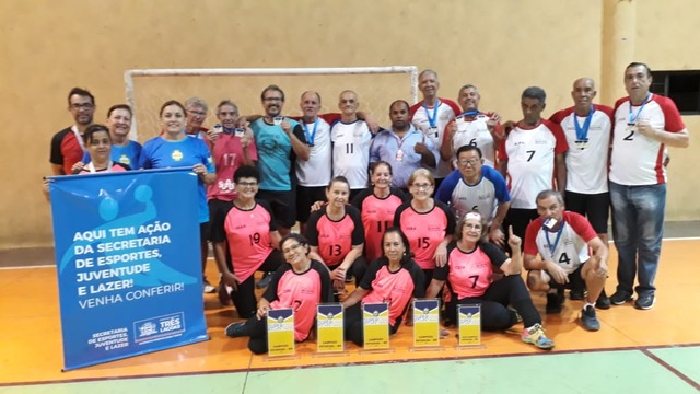 MELHOR IDADE: Três Lagoas vence Super Liga de Vôlei Adaptado em todas as categorias Foto: Assessoria