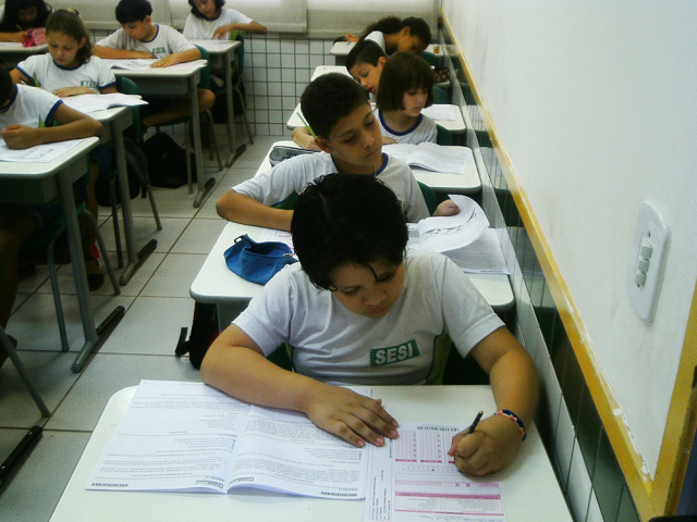 A Prova Brasil é uma avaliação externa em larga escala aplicada pelo INEP (Foto:Assessoria)