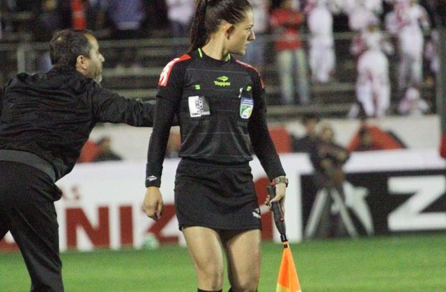 Curso de arbitragem acontecerá na próxima segunda-feira (12) A idealizadora deste projeto é a Daiane Muniz, 28 anos, que é formada em Educação Física. (Foto: Reprodução Facebook)
