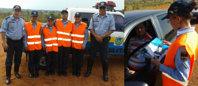 Policia realiza com patrulheiros mirins de Três Lagoas blitz educativa O Programa de Educação no trânsito é uma parceria da Prefeitura Municipal de Três Lagoas com a Policia Militar Rodoviária que treina atualmente, aproximadamente 60 crianças no