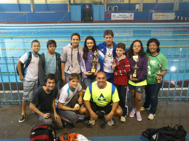 Participaram da competição 11 atletas, conquistando 19 medalhas, sendo oito ouros, cinco pratas e seis bronzes (Foto: Divulgação/Assecom)