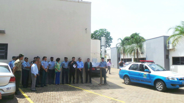 Policiamento de Área de Três Lagoas tem novo comandante Evento aconteceu na manhã de hoje (11), na Câmara Municipal. (Foto: Ricardo Ojeda).