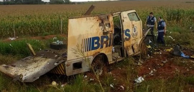Arma de guerra foi utilizada no roubo a carro forte em Amambai Além do armamento, foram utilizados explosivos no veículo