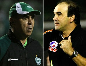Marcelo Oliveira e Ricardo Gomes duelam
(Foto: Editoria de Arte/GLOBOESPORTE.COM)