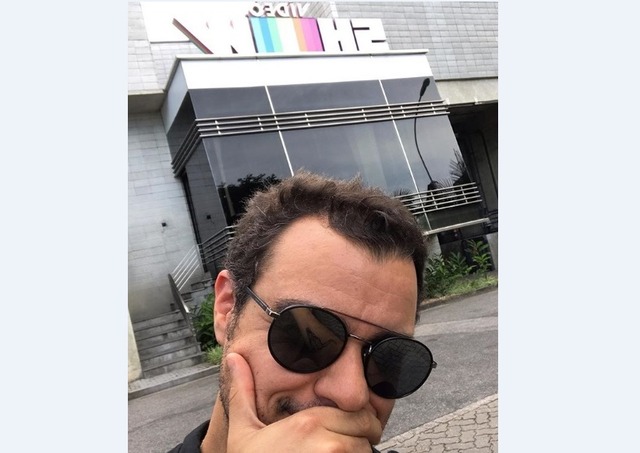 Joaquim Lopes anuncia volta ao Vídeo Show ao lado de Sophia Abrahão Joaquim Lopes. Reprodução Instagram