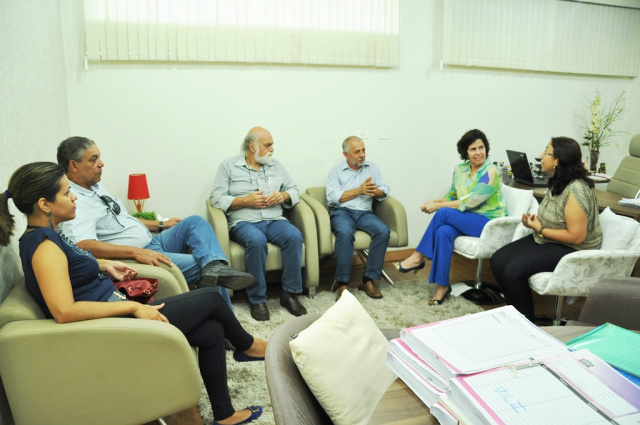 Durante o encontro, os representantes do CEALAG ressaltaram a importância do projeto para o Município e agradeceram (Foto:Assessoria)