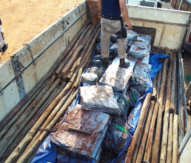Nos últimos 30 dias, a Delegacia da PRF de Três Lagoas apreendeu 6,4 toneladas de maconha e 578 kg de cocaína. (Foto: Assessoria)