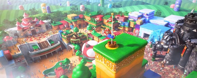 Tente não se empolgar com a prévia do futuro parque temático da Nintendo
