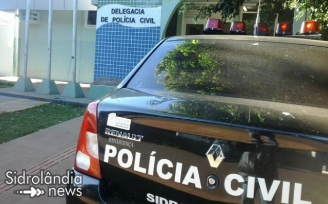 A Polícia Civil investiga o caso (Foto: Sidrolandia News)
