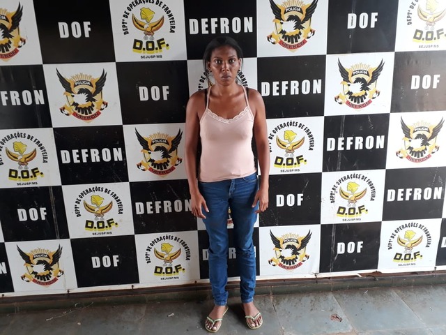 Inicialmente a mulher disse que não sabia do que se tratava, porém, acabou confirmando que foi contratada por um homem (Foto/Assessoria)