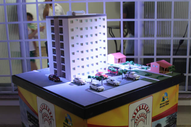 
Cada apartamento possui 54,45 m², com sala, cozinha, dois quartos, banheiro, lavanderia, sacada (Foto: Patricia Miranda)
