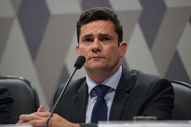 Publicada exoneração de Sergio Moro no Diário Oficial da União Sergio Moro trocará Curitiba por Brasilia, onde será ministro da Justiça (Fabio Rodrigues Pozzebom/Agência Brasil)