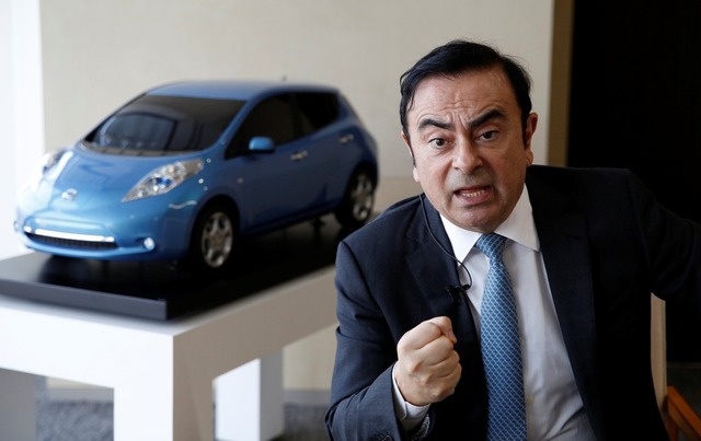 Nascido no Brasil, Carlos Ghosn, executivo da Nissan, foi preso nesta segunda-feira (19) e deve ser demitido da montadora. — Foto: REUTERS/Toru Hanai