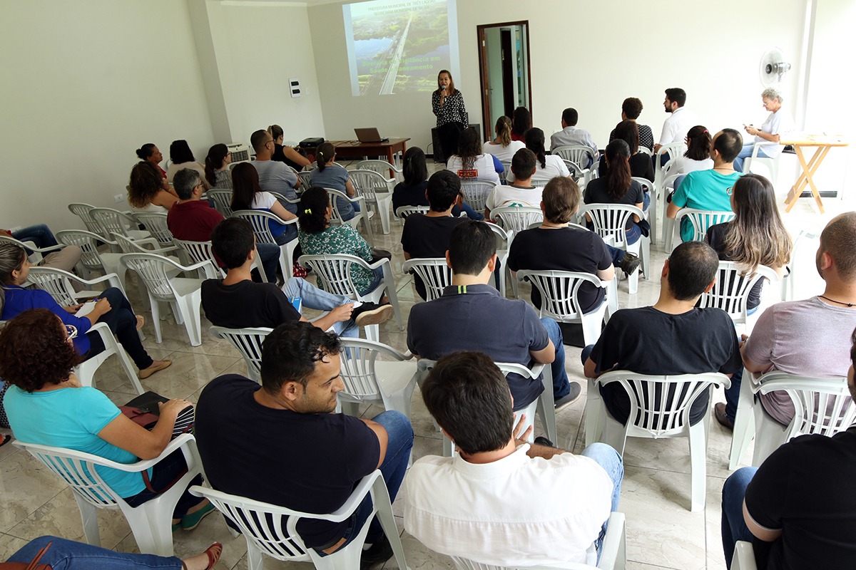Novos servidores da Saúde de Três Lagoas participam de integração para o serviço público Foto: Divulgação