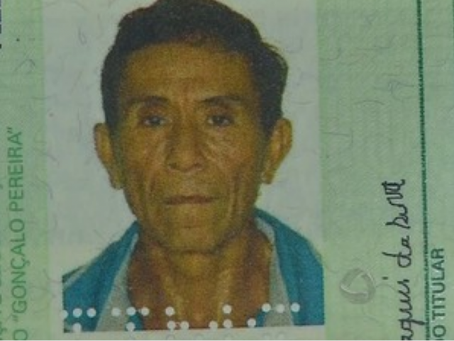 Constantino da Silva, de 59 anos, foi internado na Santa Casa da cidade depois de sentir febre e tosse forte. (Foto: Reprodução/TV Morena)