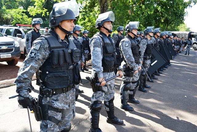 Tropa de Choque pode atuar em Três Lagoas para combater criminalidade A pedido do deputado Eduardo Rocha (PMDB) a Tropa de Choque poderá vir à Três Lagoas para integrar as forças de segurança local por um período de 30 dias (Foto: Divulgação)