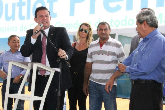 Deputado Eduardo Rocha consegue trazer o 1º Shopping Outlet do Estado Nosso Estado passa por um momento ímpar, de amplo desenvolvimento, em todos os setores (Foto: Divulgação/Assecom)