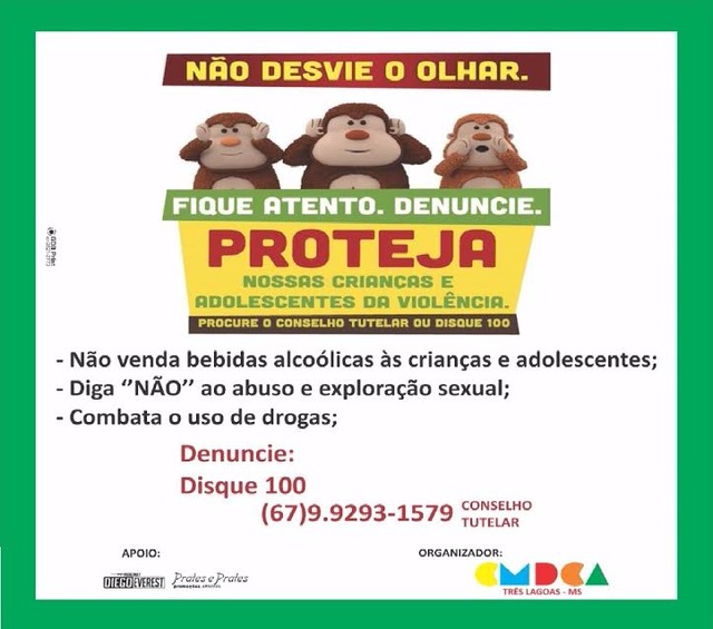 A campanha foi lançada hoje (13) e se estenderá até o dia 18 de junho (Foto/Assessoria)