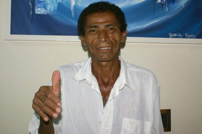 Aos 60 anos, Messias ganhou sua primeira medalha de ouro na Corrida de Reis
Foto: Luciana Navarro