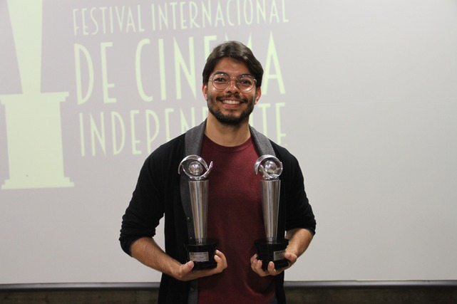 Filme levou dois prêmios, um deles para Filipi Silveira, que dirigiu, roteirizou e atuou na obra e conquistou o título de melhor ator coadjuvante. Foto: Divulgação.