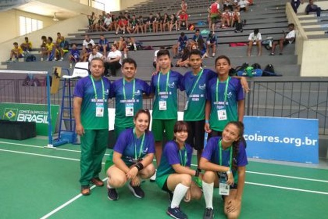 MS fica fora da final e atletas três-lagoenses comemoram participação nos Jogos Escolares Foto: Assessoria