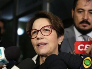 Pela primeira vez, MS vai emplacar 2 ministros no governo federal Deputada federal no primeiro mandato e ex-titular da Seprotur, Tereza Cristina teve indicação da FPA para a Agricultura aceita por presidente eleito. (Foto: Antônio Cruz/Agência Brasil/Arquivo)