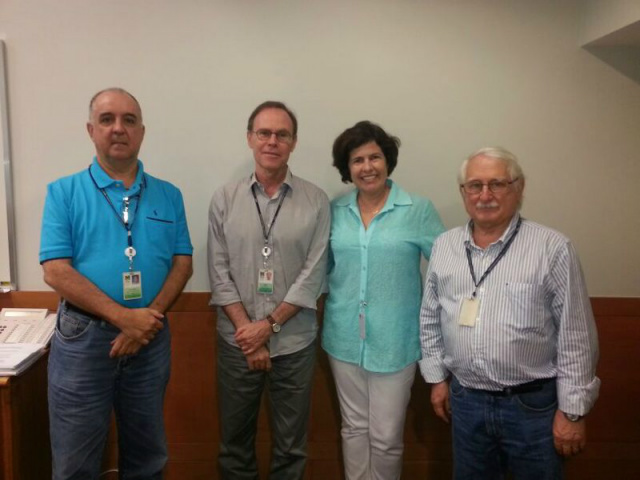 Prefeita Marcia Moura e equipe da ANP no Rio de Janeiro - RJ (Foto: Asscom)