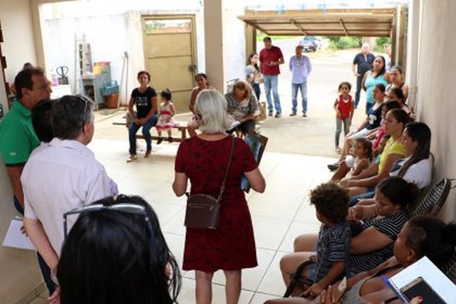 Prefeitura de Três Lagoas se reúne com Movimento Mães Unidas no Residencial Montanini Foto: Assessoria