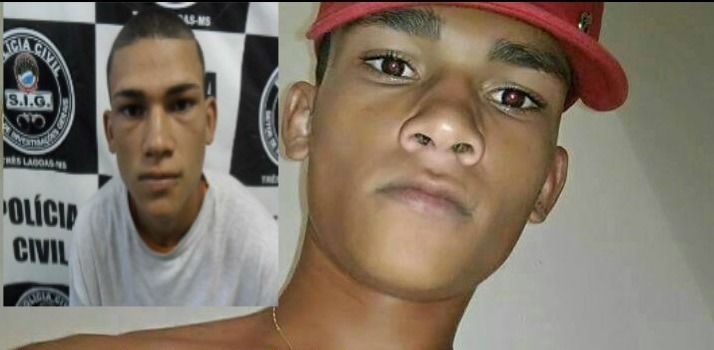 Lucas dos Santos Silva, de 20 anos. (Fotos: Divulgação/Polícia Militar)