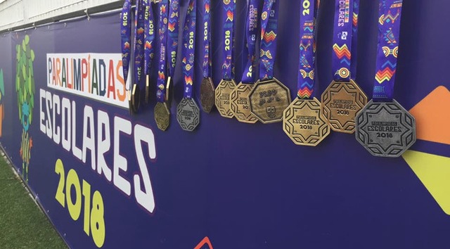 Delegação de MS brilha no primeiro dia de competição das Paralimpíadas Escolares 2018 Foto: Vanessa Ayala – Fundação de Desporto e Lazer de Mato Grosso do Sul (Fundesporte-MS)