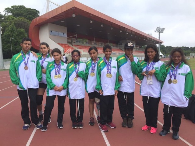 Delegação de MS brilha no primeiro dia de competição das Paralimpíadas Escolares 2018 O atletismo foi a modalidade que mais faturou, foram 15 ouros, 3 pratas e 1 medalha de bronze