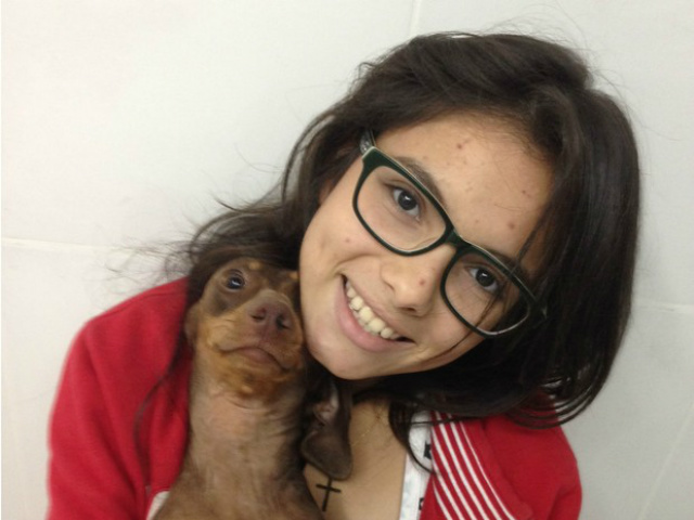 Menina que estava desaparecida é encontrada A jovem relatou para o pai, que ficou andando pelas ruas da cidade (Foto: Reprodução/Divulação)